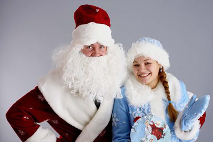 Дед мороз и Снегурочка в школу - вызвать Деда Мороза в Москве на Новый Год  2024